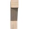Ekena Millwork Traditional Block Smooth Bracket, Douglas Fir, 5 1/2"W x 22"D x 22"H BKT06X22X22TRA05SDF - alternate 4